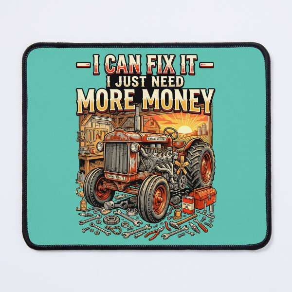 Item preview, Farm Tractor Repair Vintage T-Shirt – Funny Farmer Mechanic Humor designed and sold by Mahilis.