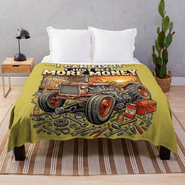 Item preview, Farm Tractor Repair Vintage T-Shirt – Funny Farmer Mechanic Humor designed and sold by Mahilis.