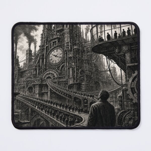 Item preview, Just Like Clockwork | Dystopian Themed Art designed and sold by FadedFrequency.