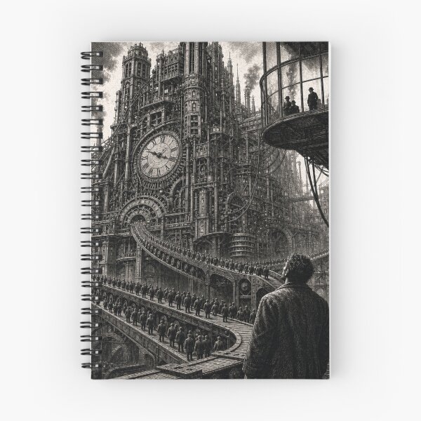 Item preview, Just Like Clockwork | Dystopian Themed Art designed and sold by FadedFrequency.