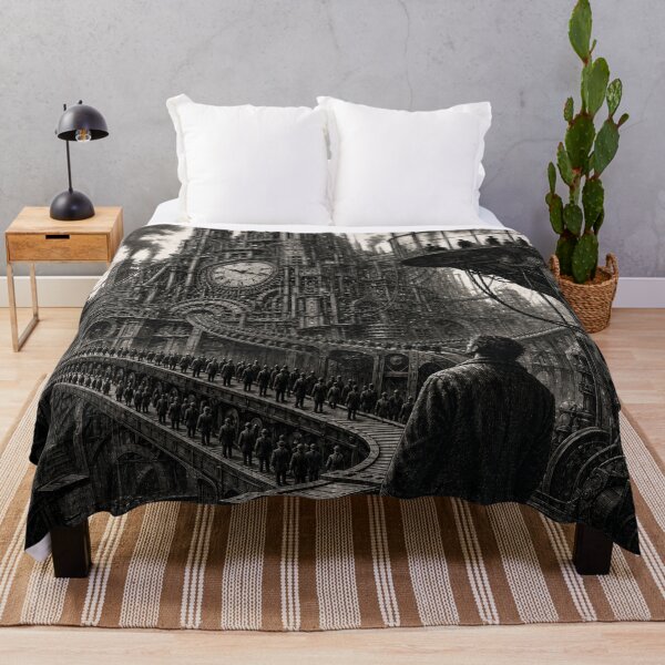 Item preview, Just Like Clockwork | Dystopian Themed Art designed and sold by FadedFrequency.