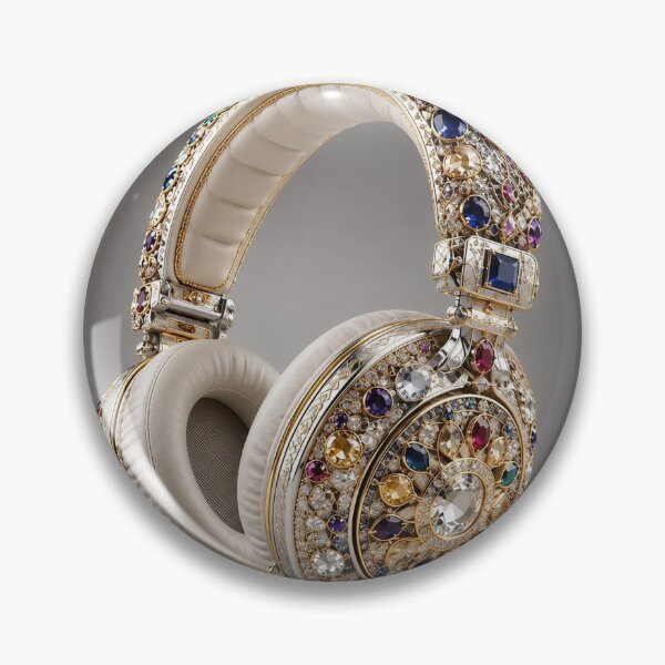 Item preview, Luxury Jewelry Headphone in Art Nouveau designed and sold by Adisak-designs.