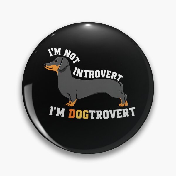 Item preview, Im not introvert im dogtrovert designed and sold by Konvero.
