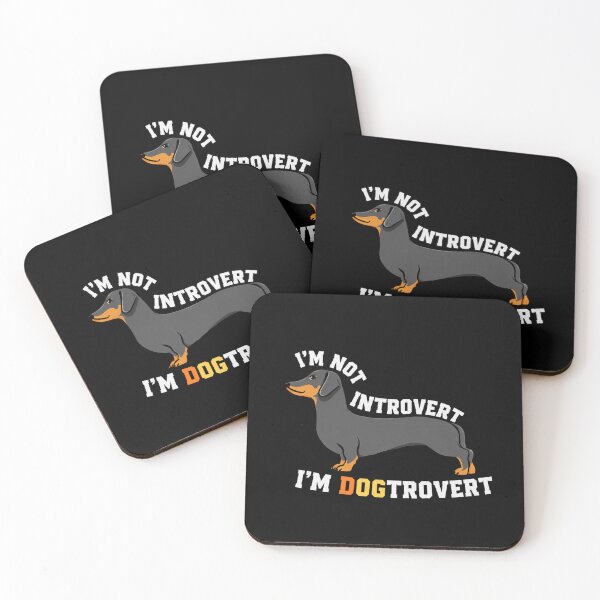 Item preview, Im not introvert im dogtrovert designed and sold by Konvero.