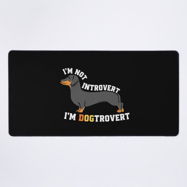 Item preview, Im not introvert im dogtrovert designed and sold by Konvero.