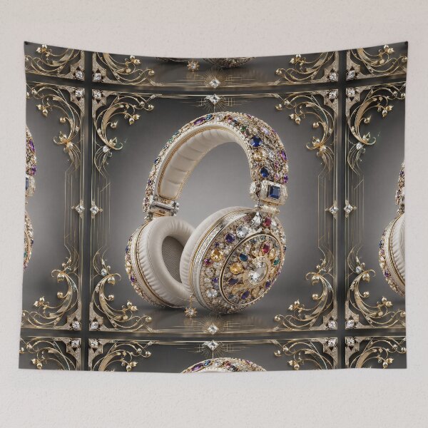Item preview, Luxury Jewelry​ Headphone in Art Nouveau designed and sold by Adisak-designs.