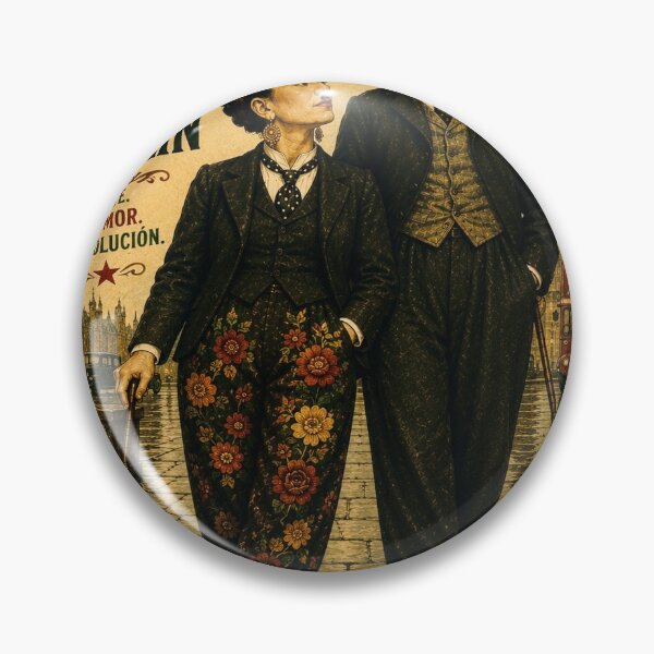 Item preview, Charlie Chaplin & Frida designed and sold by reggiemercedes.