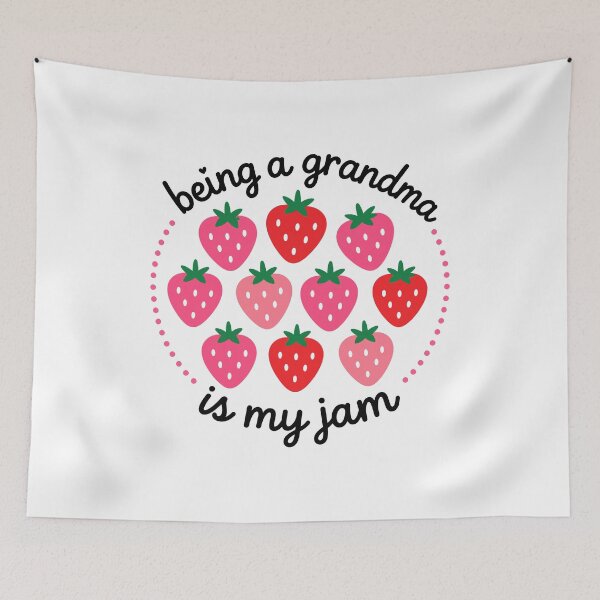 Item preview, Being a Grandma is My Jam designed and sold by gunaone-design.