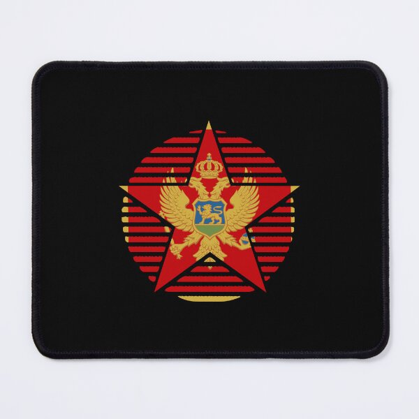 Item preview, Retro Montenegro Flag Star ME designed and sold by shitpostee.