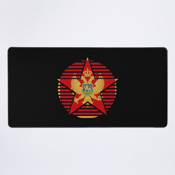 Item preview, Retro Montenegro Flag Star ME designed and sold by shitpostee.
