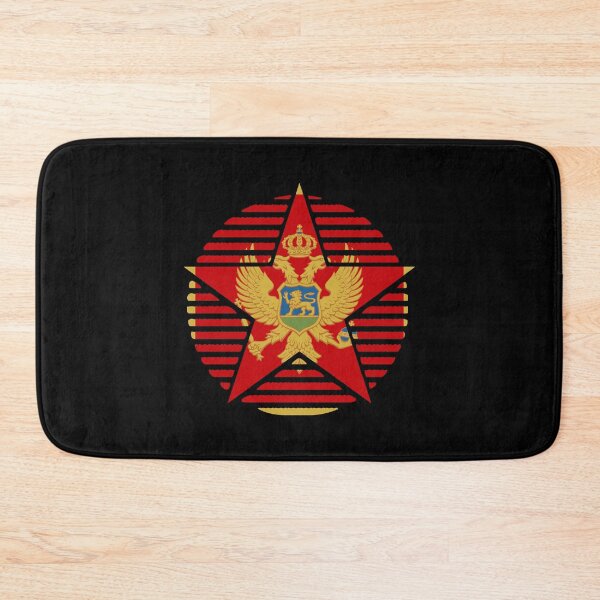 Item preview, Retro Montenegro Flag Star ME designed and sold by shitpostee.