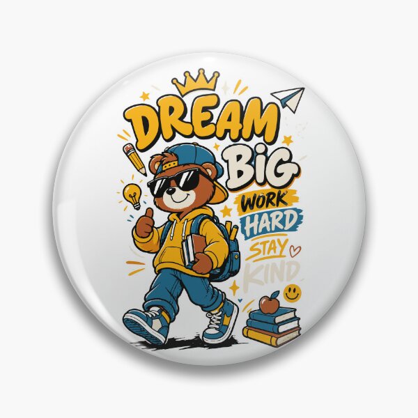 Item preview, Dream Big Work Hard Stay Kind | Motivational Back to School Shirt designed and sold by Sunday.Supply.