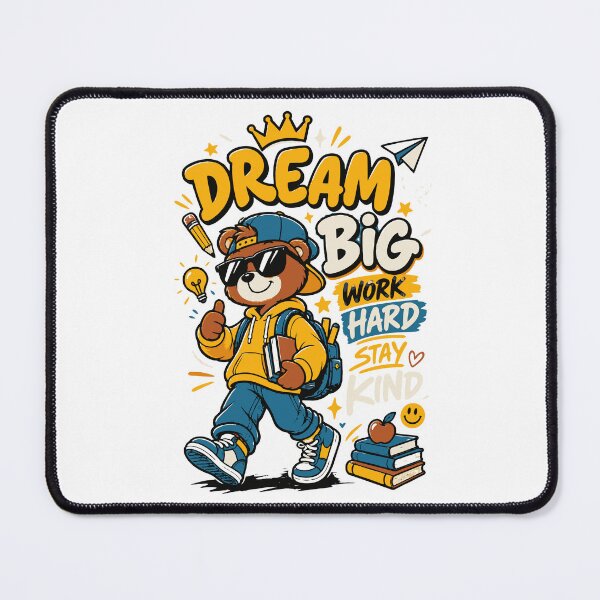 Item preview, Dream Big Work Hard Stay Kind | Motivational Back to School Shirt designed and sold by Sunday.Supply.