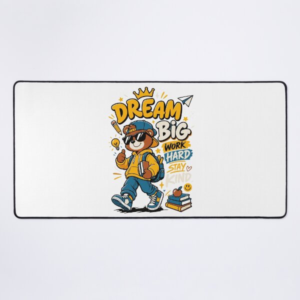 Item preview, Dream Big Work Hard Stay Kind | Motivational Back to School Shirt designed and sold by Sunday.Supply.