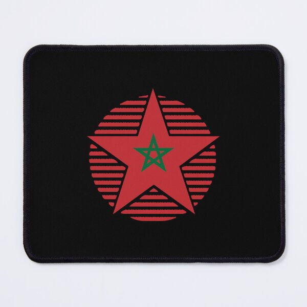 Item preview, Retro Morocco Flag Star MA designed and sold by shitpostee.