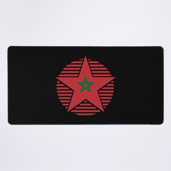 Item preview, Retro Morocco Flag Star MA designed and sold by shitpostee.