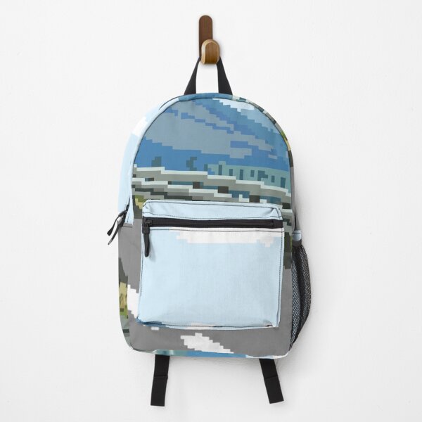 Item preview, Pixel Art Mountain Road Landscape designed and sold by FoxPix.