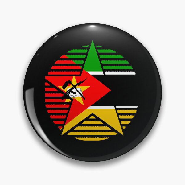 Item preview, Retro Mozambique Flag Star MZ designed and sold by shitpostee.