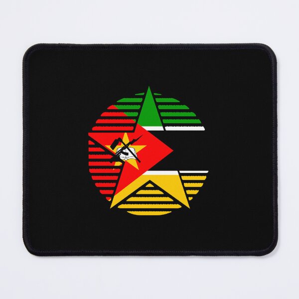 Item preview, Retro Mozambique Flag Star MZ designed and sold by shitpostee.