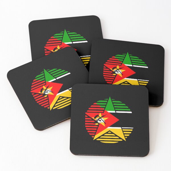 Item preview, Retro Mozambique Flag Star MZ designed and sold by shitpostee.