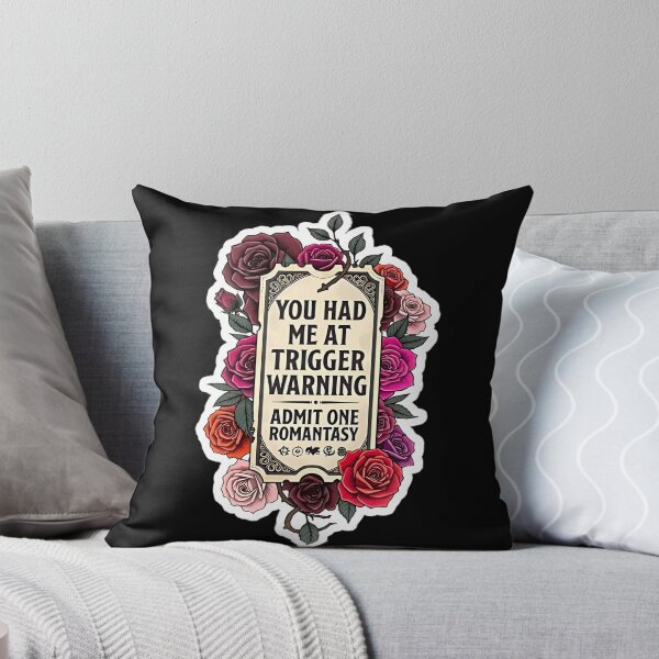Item preview, You Had Me At Trigger Warning Romantasy designed and sold by AlruanceStudio.