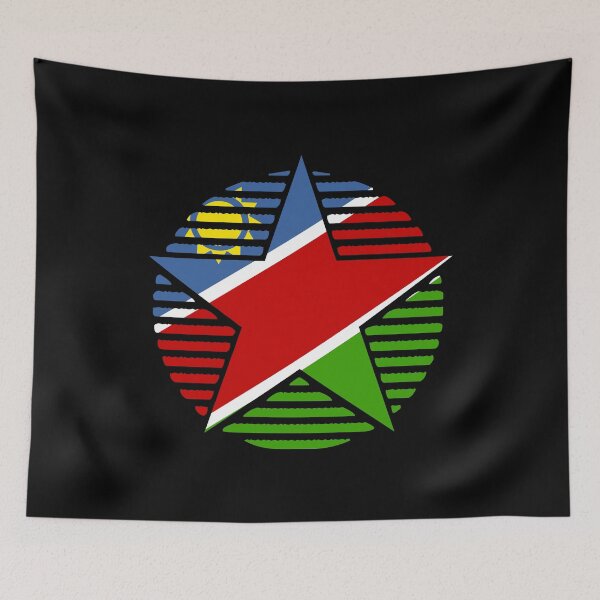 Item preview, Retro Namibia Flag Star NA designed and sold by shitpostee.