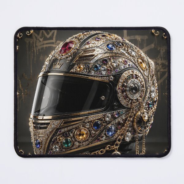Item preview, Luxury Jewelry​ Motorcycle Helmet designed and sold by Adisak-designs.