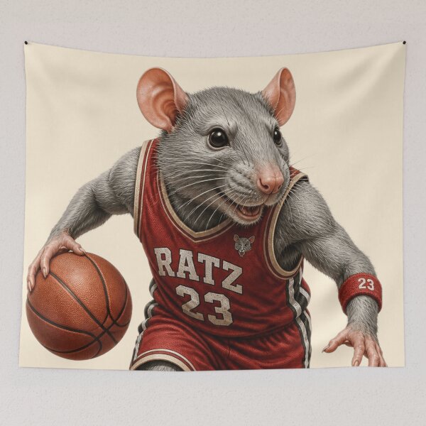 Item preview, Basketball rat designed and sold by The King's general goods.