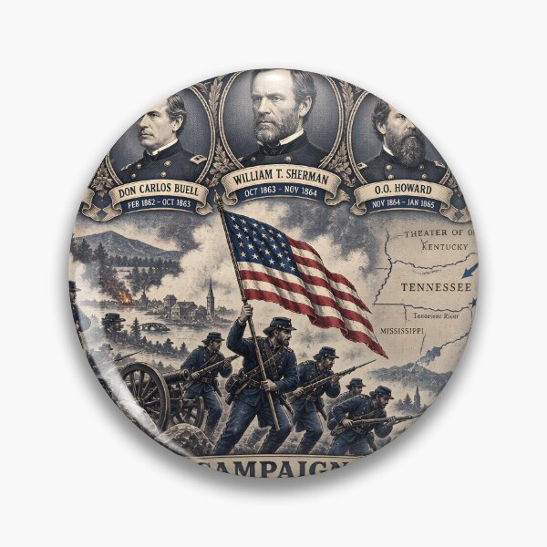 Item preview, Union Army of the Tennessee Campaign Tour  designed and sold by Designed for War.