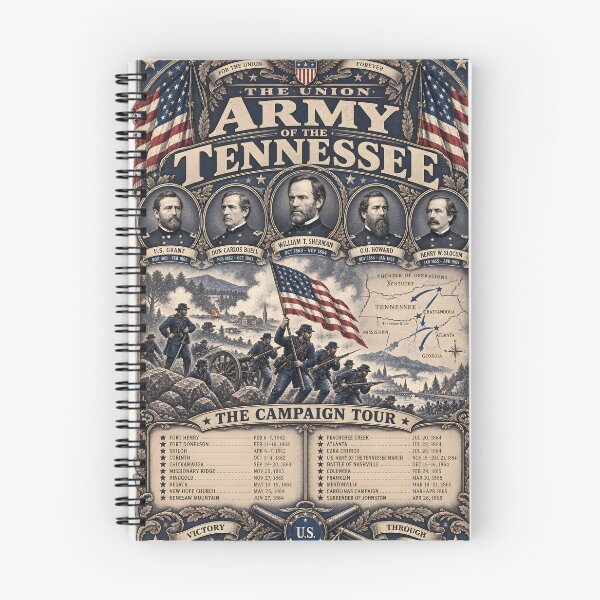 Item preview, Union Army of the Tennessee Campaign Tour  designed and sold by Designed for War.