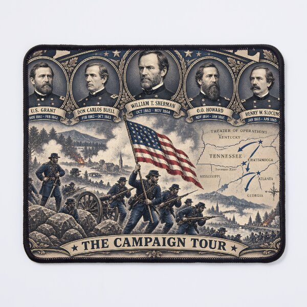 Item preview, Union Army of the Tennessee Campaign Tour designed and sold by Designed for War.