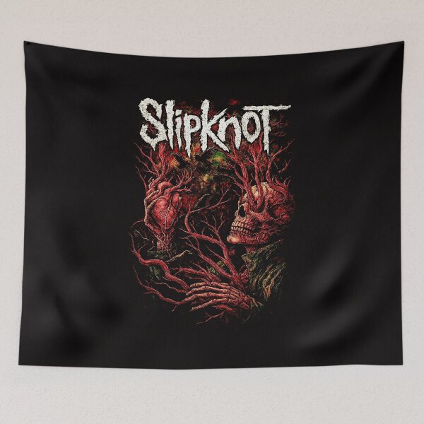 Item preview, Slipknot - The Heart and Skull Macabre Graphic designed and sold by interdesigner.