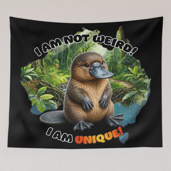 Item preview, Unique Platypus designed and sold by Karen Wood.