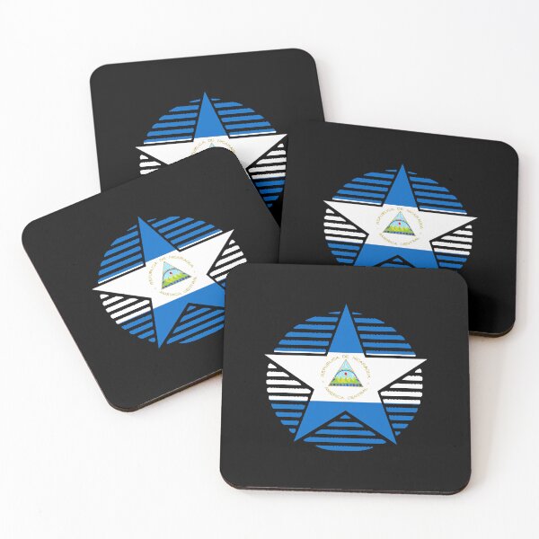 Item preview, Retro Nicaragua Flag Star NI designed and sold by shitpostee.