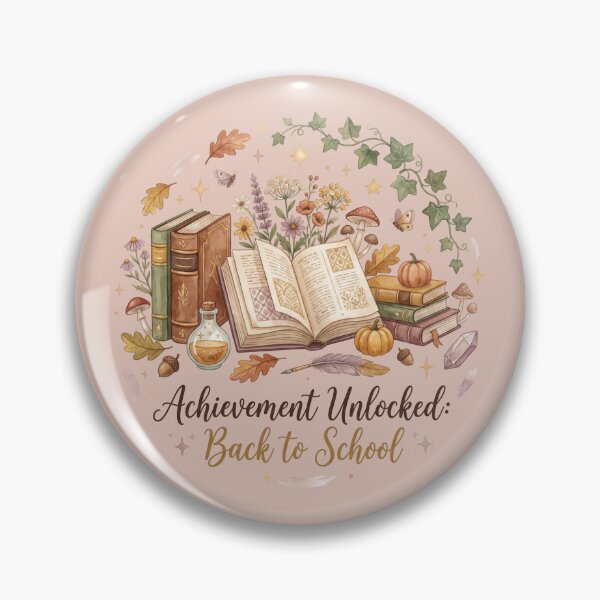 Item preview,  Achievement Unlocked: Back to School - Magical Autumn Academia designed and sold by TatyanaArt.