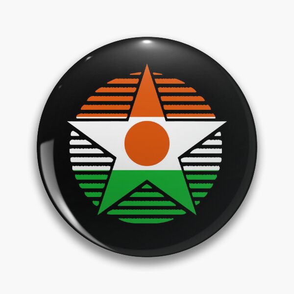 Item preview, Retro Niger Flag Star NE designed and sold by shitpostee.