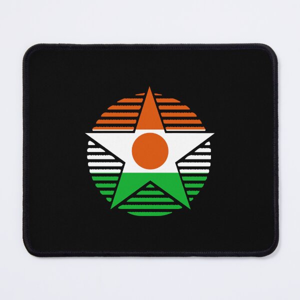 Item preview, Retro Niger Flag Star NE designed and sold by shitpostee.