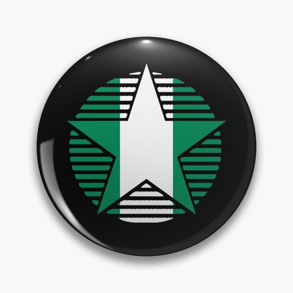 Item preview, Retro Nigeria Flag Star NG designed and sold by shitpostee.