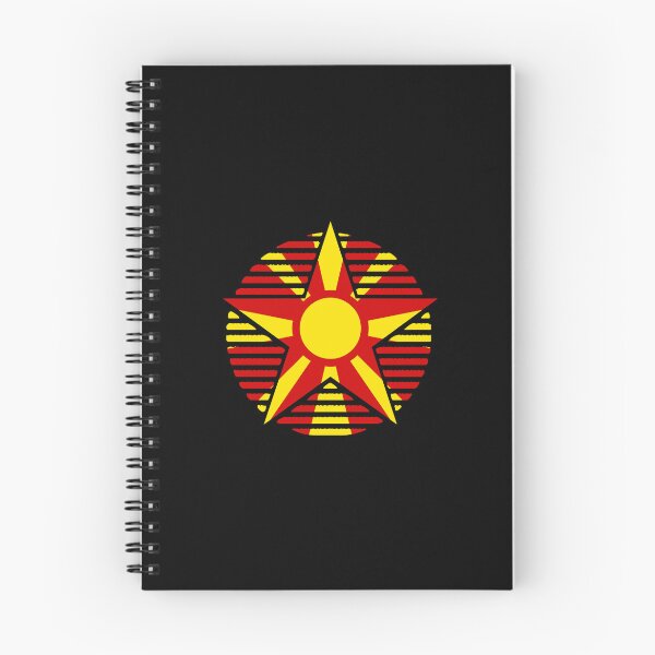 Item preview, Retro North Macedonia Flag Star MK designed and sold by shitpostee.