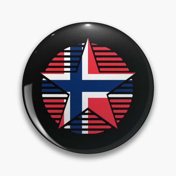 Item preview, Retro Norway Flag Star NO designed and sold by shitpostee.