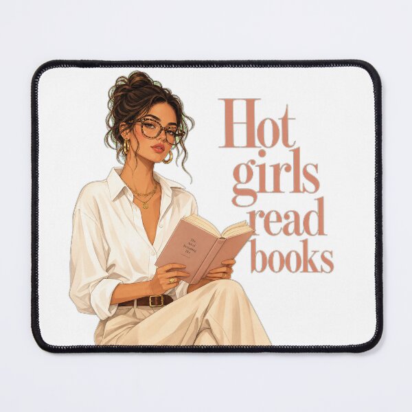 Item preview, Hot girls read books designed and sold by Frogmen shop.