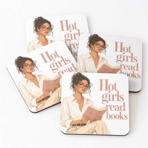 Item preview, Hot girls read books designed and sold by Frogmen shop.