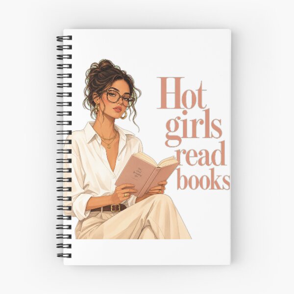 Item preview, Hot girls read books designed and sold by Frogmen shop.