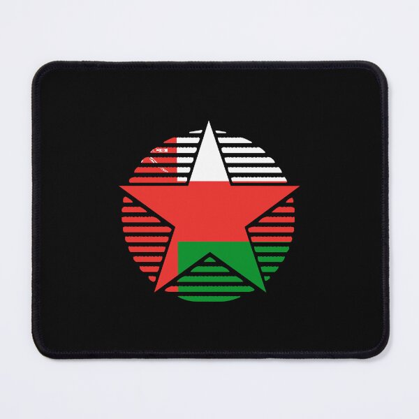 Item preview, Retro Oman Flag Star OM designed and sold by shitpostee.