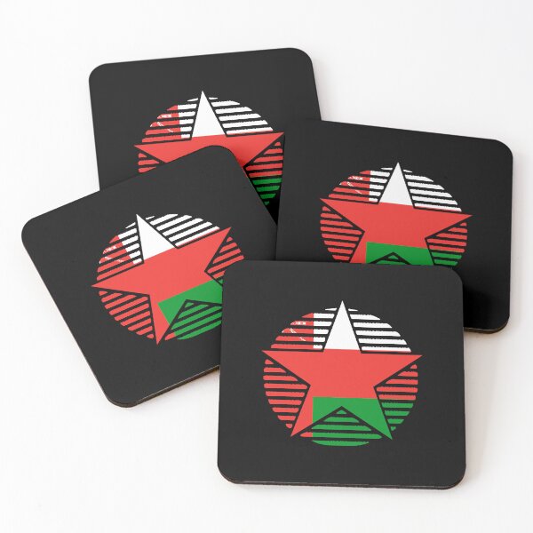 Item preview, Retro Oman Flag Star OM designed and sold by shitpostee.