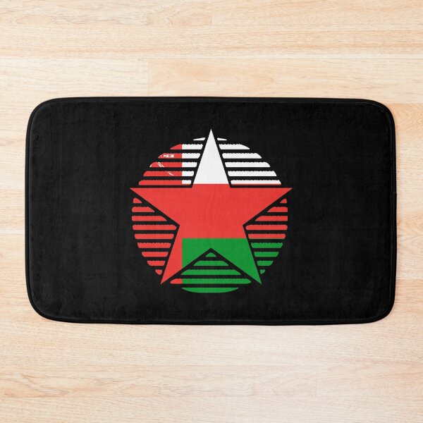 Item preview, Retro Oman Flag Star OM designed and sold by shitpostee.