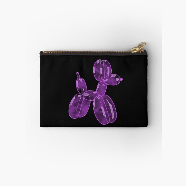 Item preview, Neon Balloon Dog - Pink on Black designed and sold by FoxfireStardust.