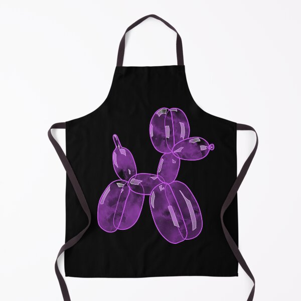 Item preview, Neon Balloon Dog - Pink on Black designed and sold by FoxfireStardust.