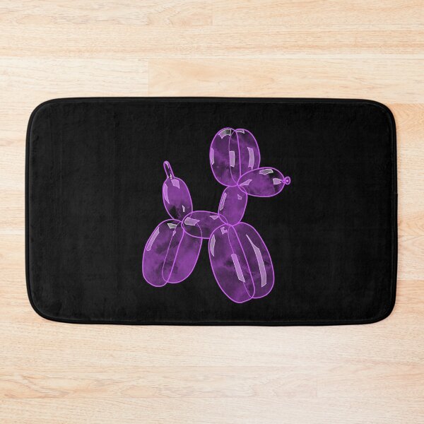 Item preview, Neon Balloon Dog - Pink on Black designed and sold by FoxfireStardust.