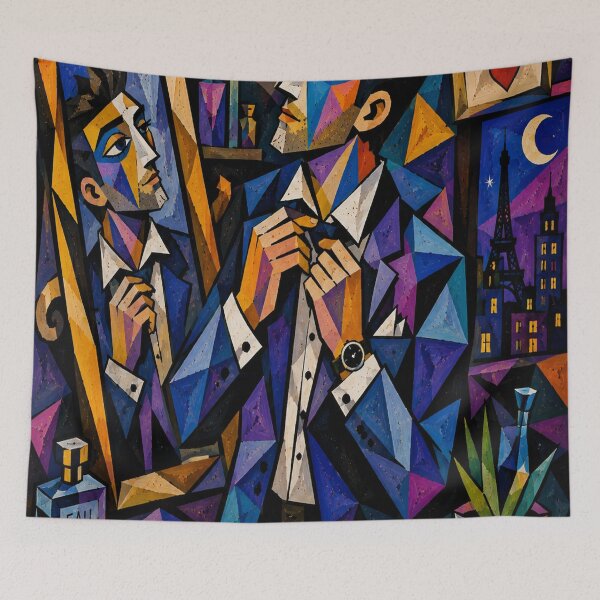 Item preview, Parisian Date Night designed and sold by CubiColors.